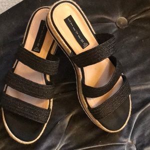 Steve Madden sandals.
